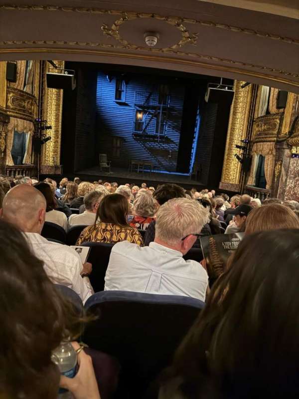 Theatre Royal Haymarket, bloc: Stalls, rangée: T, place: 9