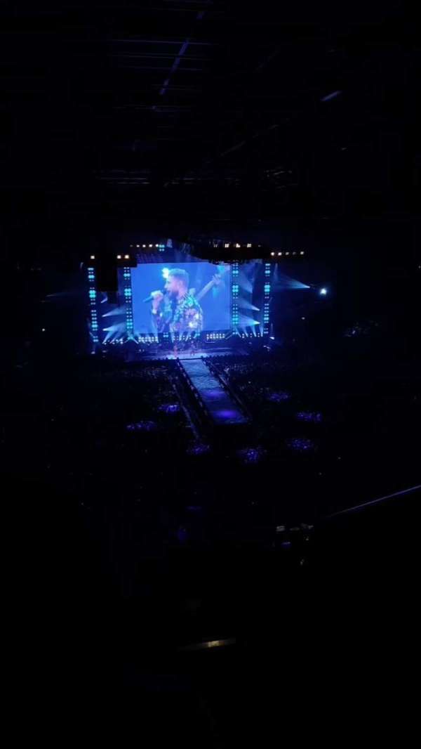 Ziggo Dome, bloc: 208, rangée: 12, place: 258