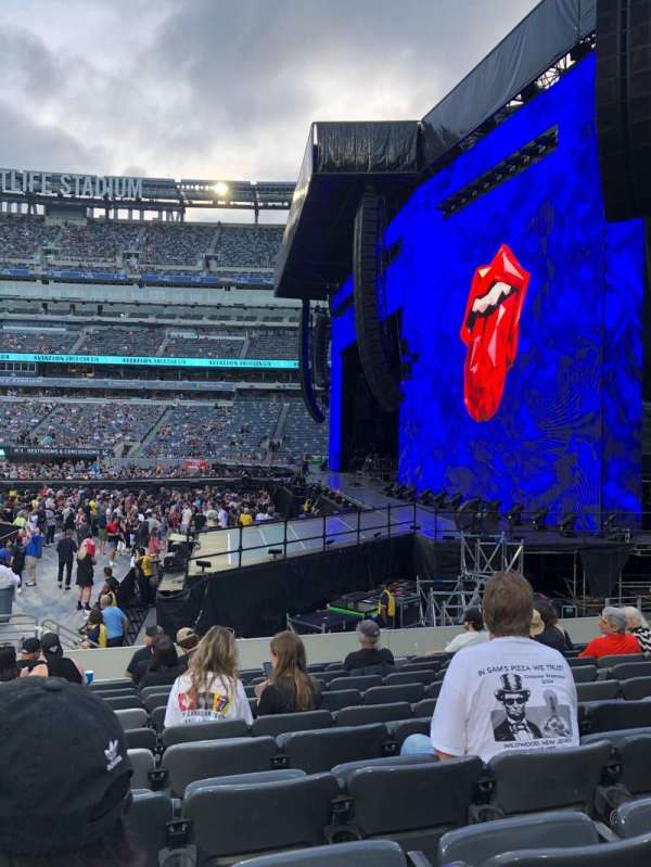 MetLife Stadium, bloc: 110, rangée: 11, place: 15