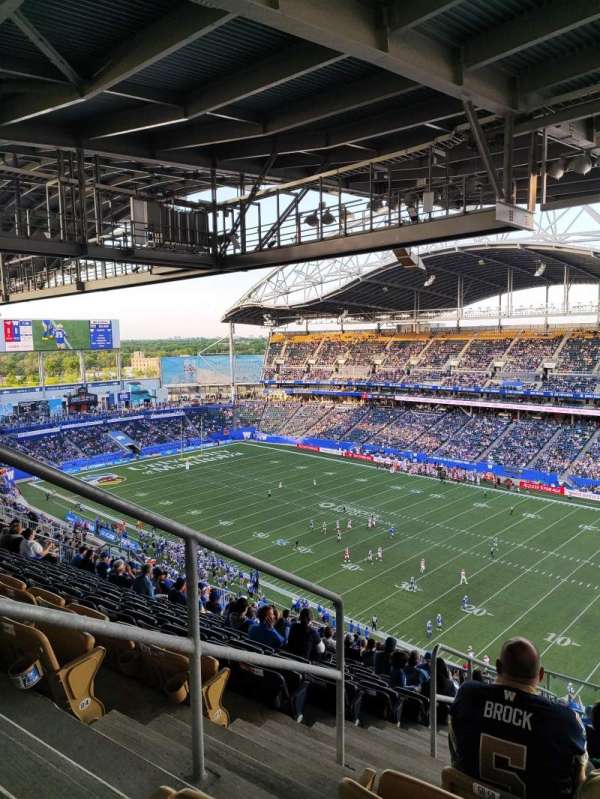 Princess Auto Stadium, bloc: 225, rangée: 23, place: 13