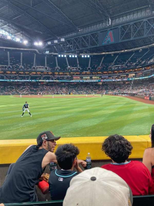 Chase field, bloc: 140, rangée: 13, place: 12