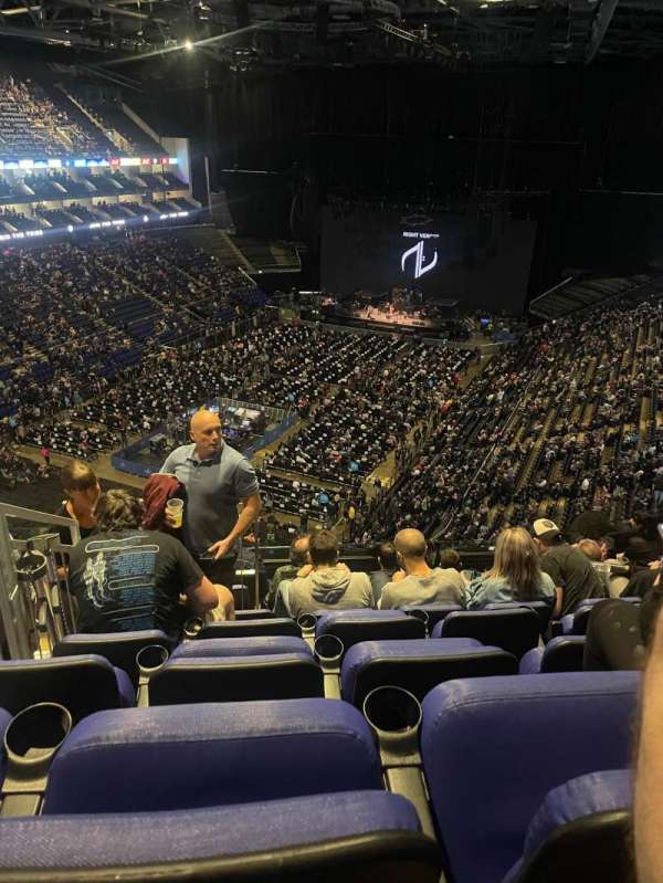 The O2, London, bloc: 414, rangée: G, place: 734