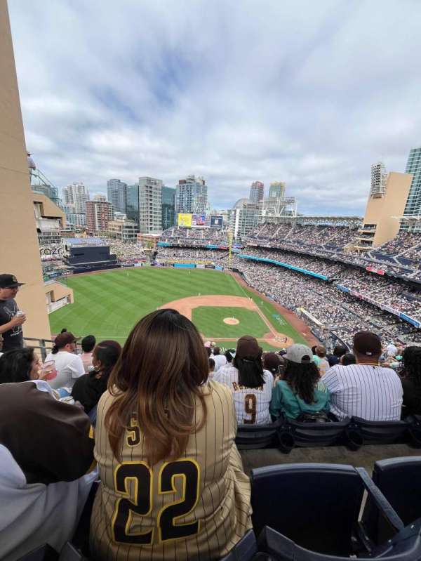 Petco Park, bloc: 312, rangée: 24, place: 21