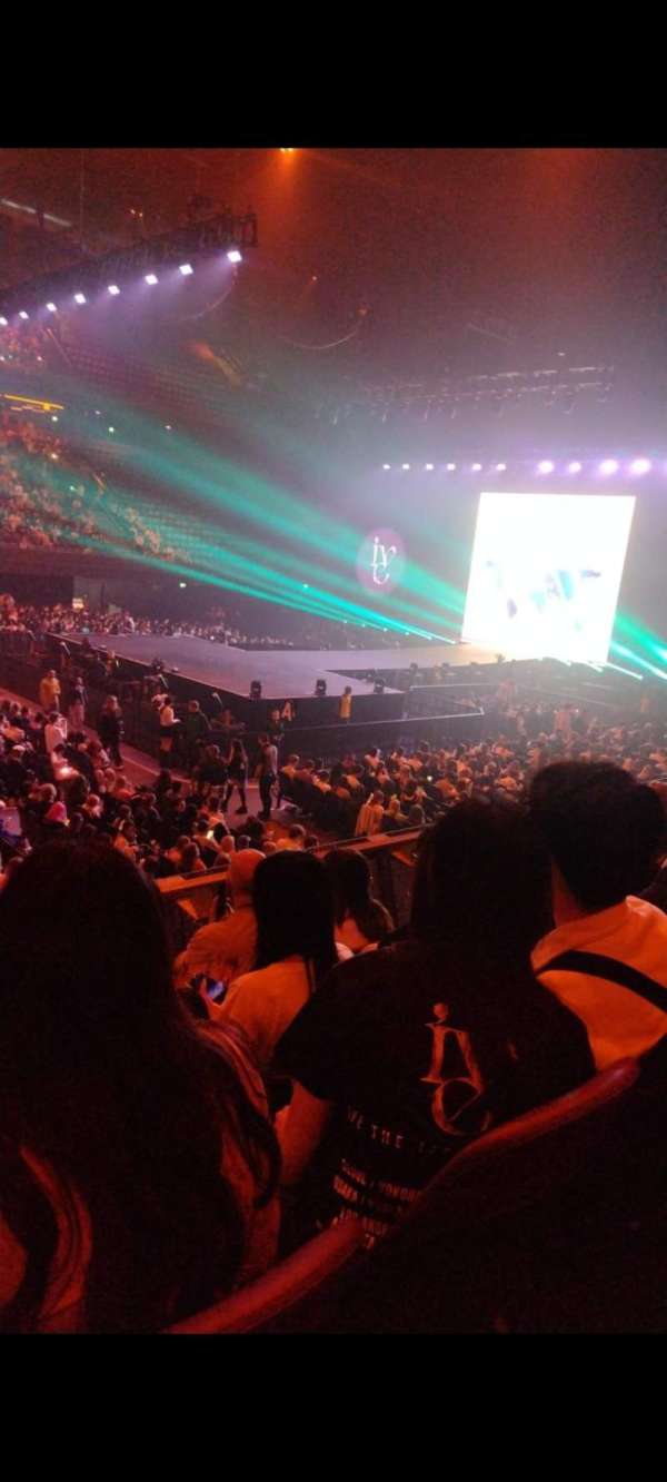 Ziggo Dome, bloc: 104, rangée: 4, place: 90