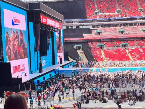 Wembley Stadium, bloc: 126, rangée: 34, place: 85