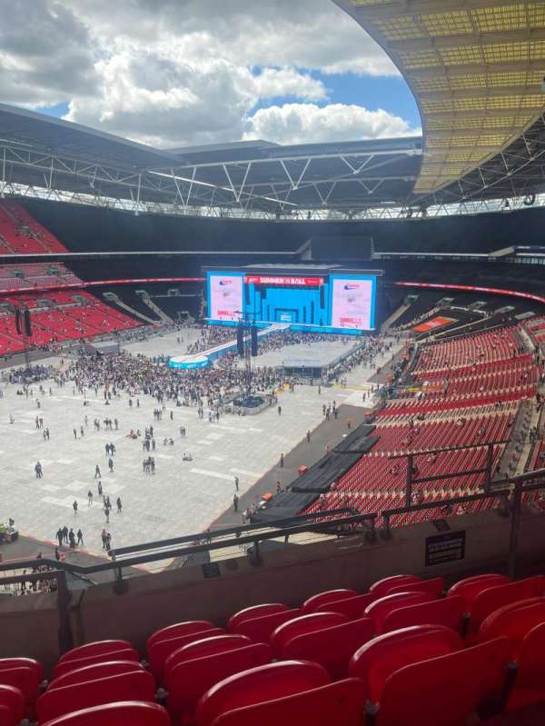 Wembley Stadium, bloc: 508, rangée: 10, place: 240