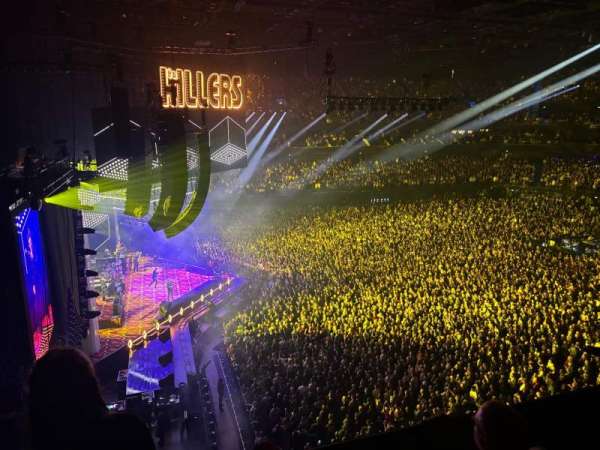 Co-op Live, bloc: 301, rangée: 3, place: 12
