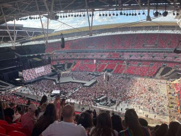 Wembley Stadium, bloc: 523, rangée: 34, place: 280