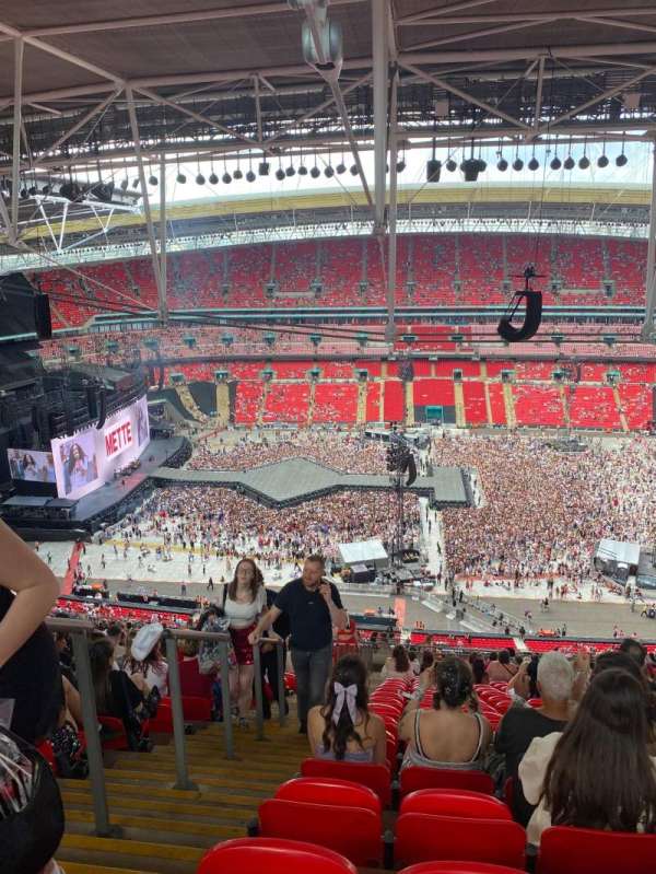 Wembley Stadium, bloc: 527, rangée: 41, place: 13