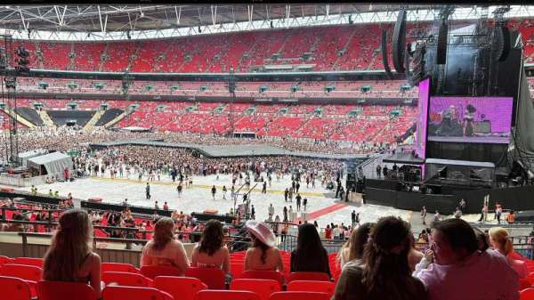 Wembley Stadium, bloc: 140, rangée: 44, place: 181