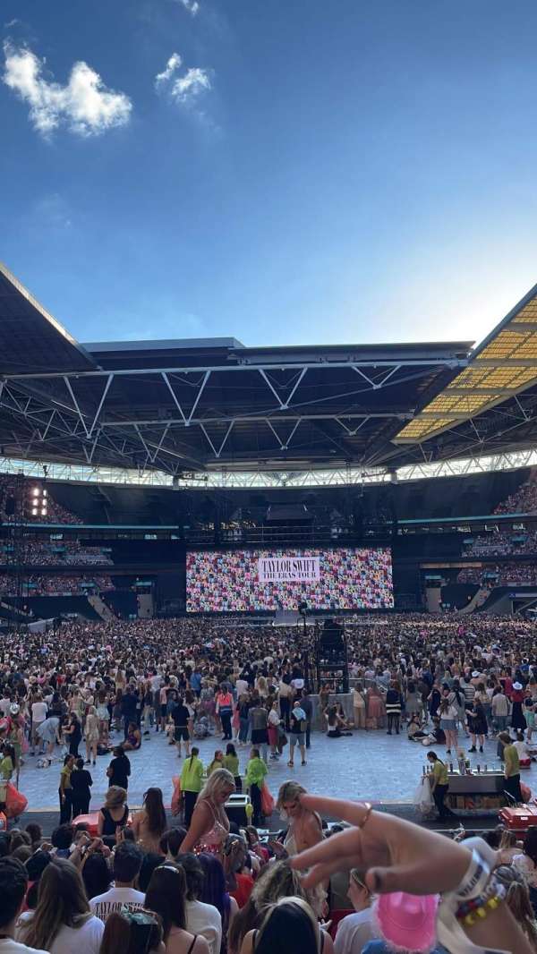 Wembley Stadium, bloc: 112, rangée: 18, place: 3