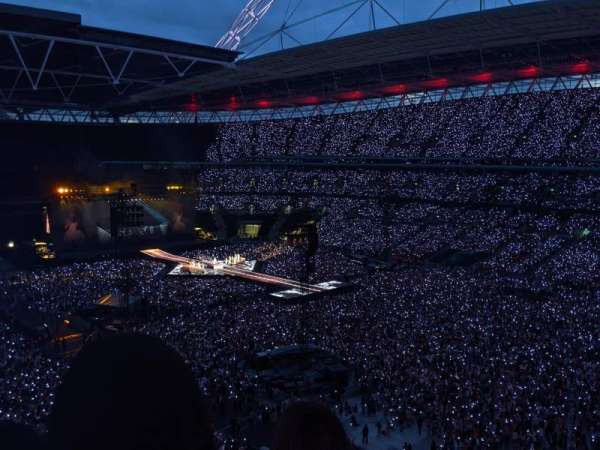 Wembley Stadium, bloc: 521, rangée: 5, place: 15