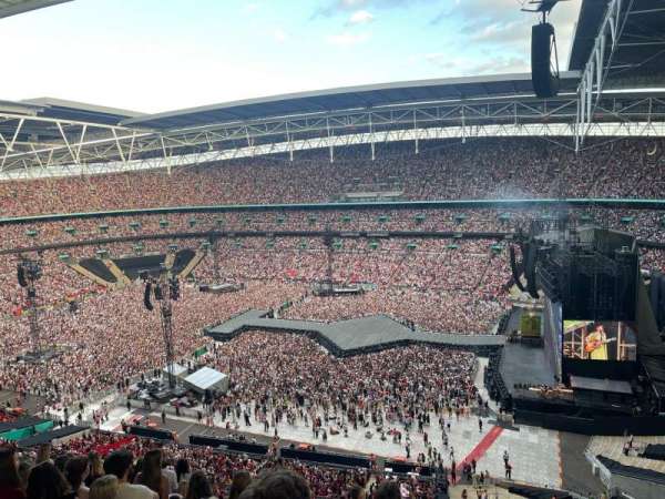 Wembley Stadium, bloc: 548, rangée: 13, place: 264