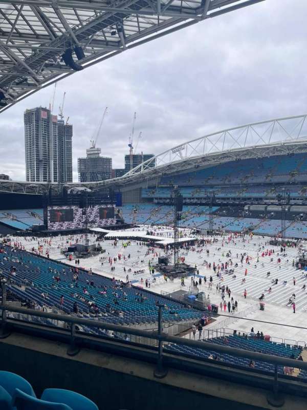 Accor Stadium, bloc: 411, rangée: 3, place: 29