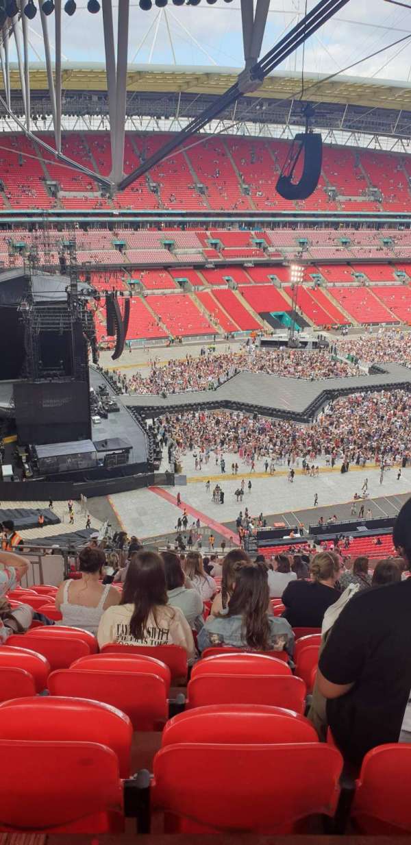 Wembley Stadium, bloc: 532, rangée: 29, place: 159
