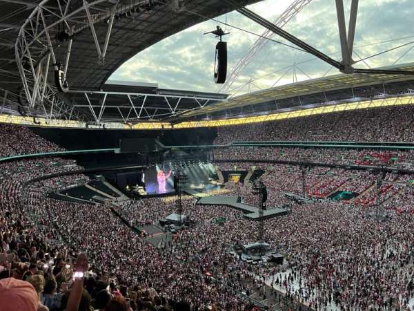 Wembley Stadium, bloc: 521, rangée: 16, place: 210