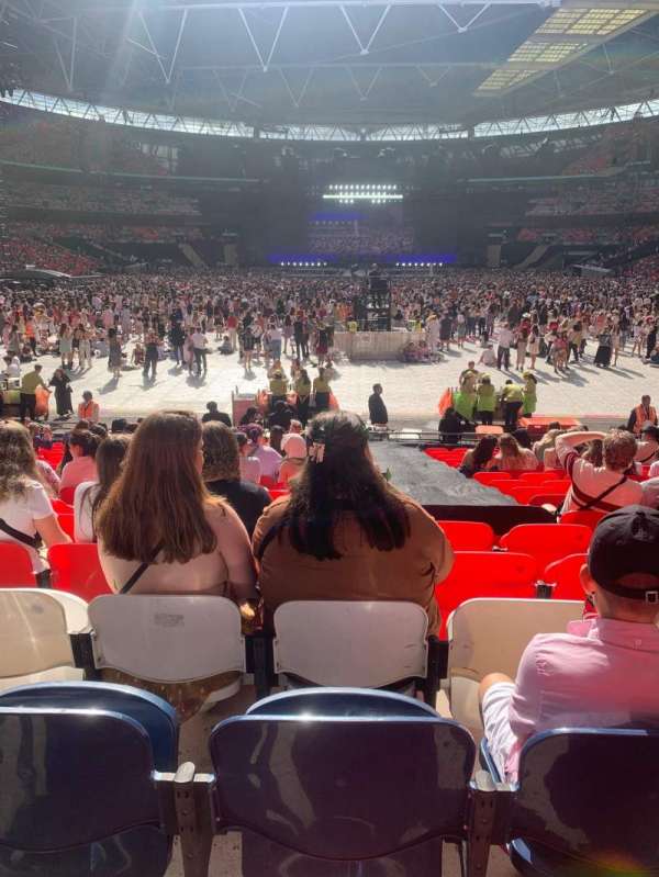 Wembley Stadium, bloc: 112, rangée: 18, place: 3