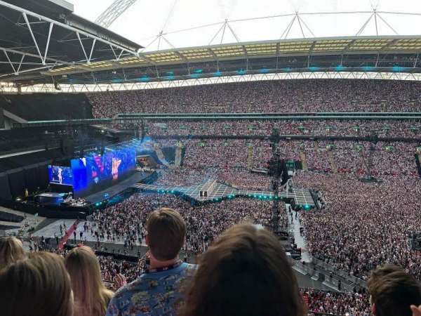 Wembley Stadium, bloc: 527, rangée: 10, place: 19