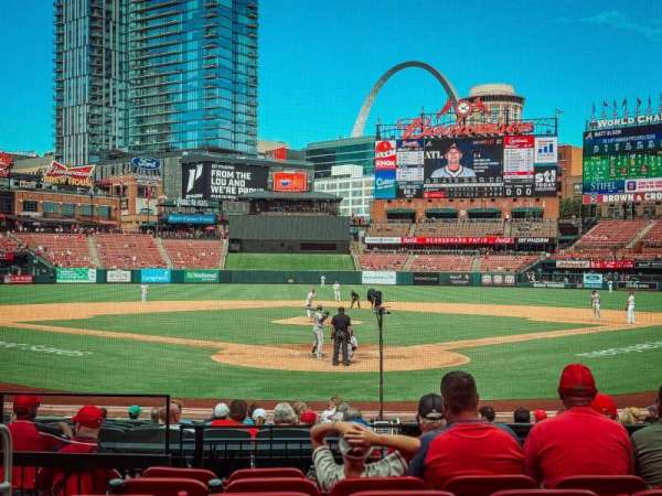 Busch Stadium, bloc: 150, rangée: 7, place: 14