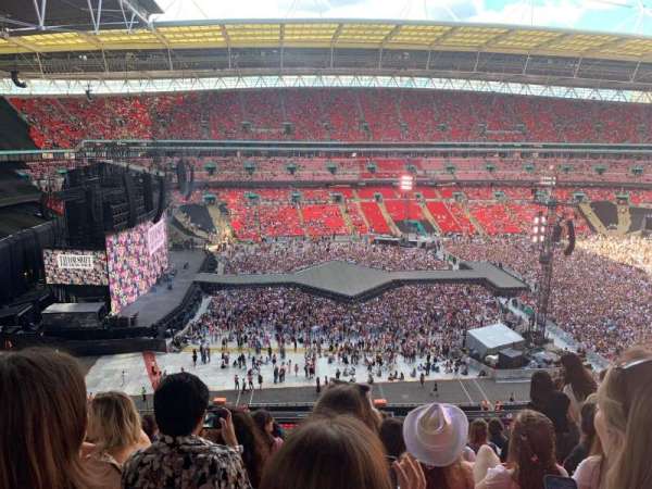 Wembley Stadium, bloc: 529, rangée: 9, place: 86