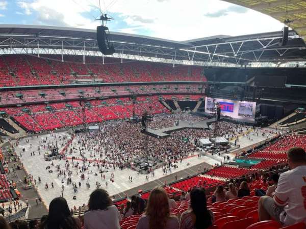 Wembley Stadium, bloc: 506, rangée: 17, place: 156