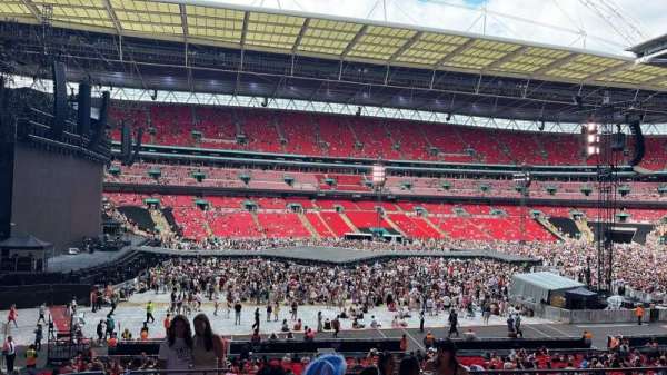 Wembley Stadium, bloc: 126, rangée: 36, place: 93