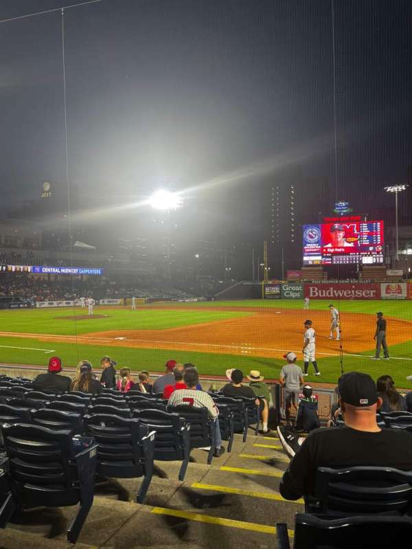 Fifth Third Field, bloc: 117, rangée: L, place: 22