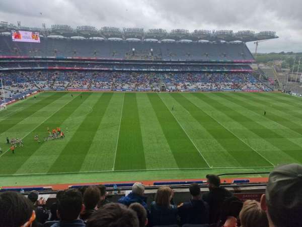 Croke Park, bloc: 707, rangée: F, place: 19