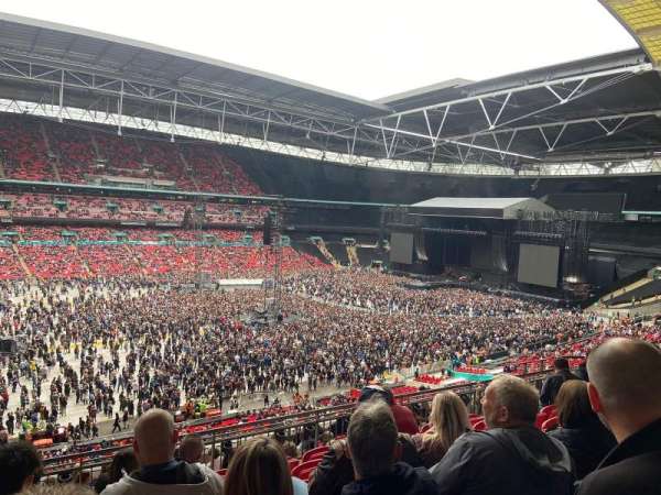 Wembley Stadium, bloc: 204, rangée: 14, place: 31