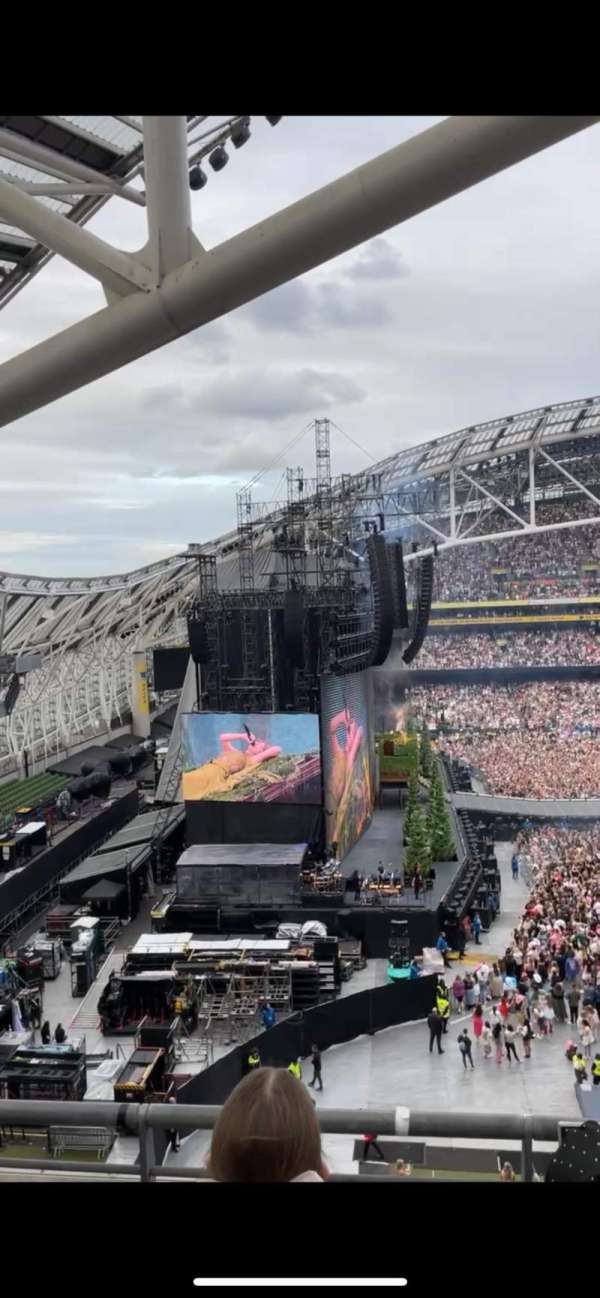 Aviva Stadium, bloc: 529, rangée: C