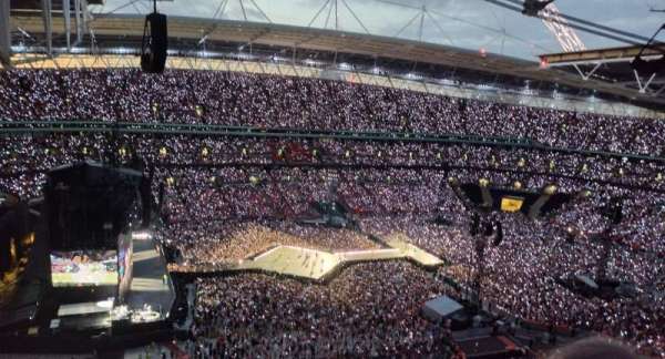 Wembley Stadium, bloc: 531, rangée: 26, place: 126