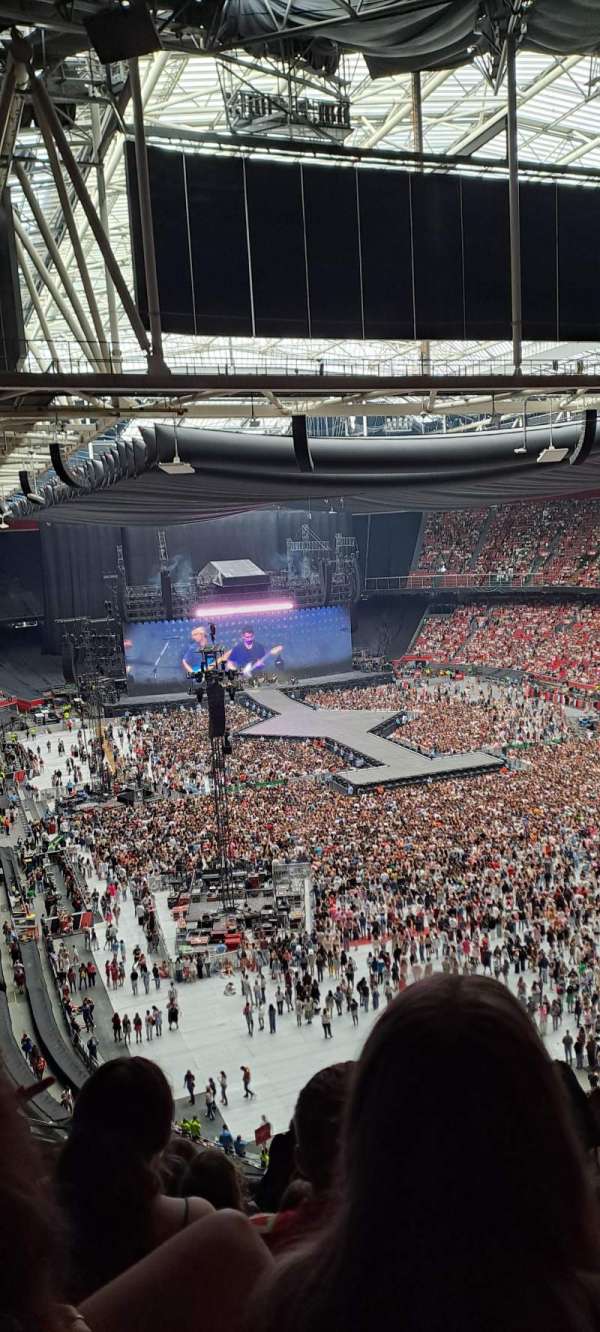 Johan Cruijff ArenA, bloc: 430, rangée: 22, place: 338