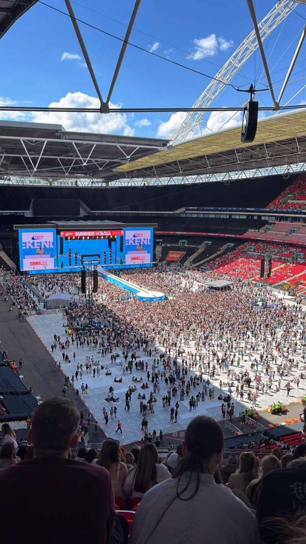 Wembley Stadium, bloc: 518, rangée: 18, place: 90