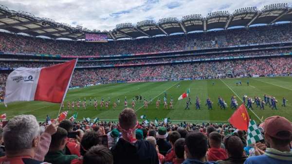 Croke Park, bloc: 307, rangée: HH, place: 1