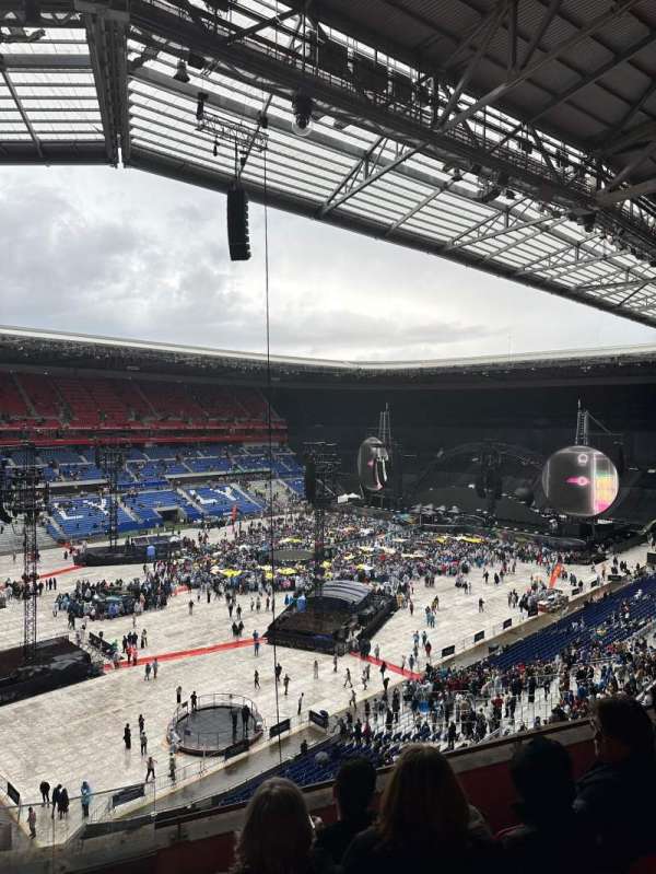 Parc Olympique Lyonnais, bloc: 430, rangée: 21, place: 40