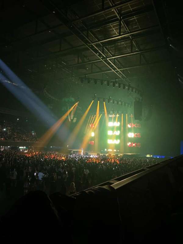Ziggo Dome, bloc: 105, rangée: 1, place: 126
