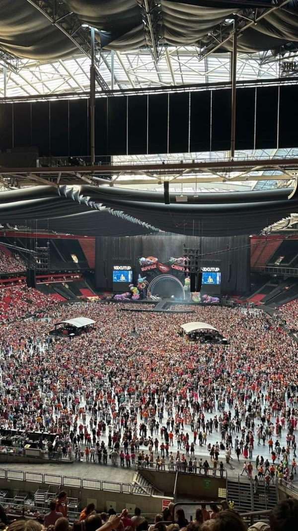 Johan Cruijff ArenA, bloc: 427, rangée: 16, place: 188