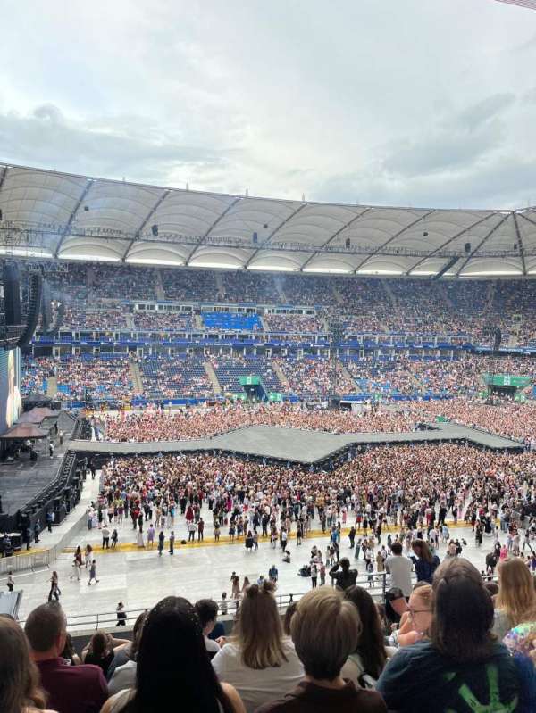Volksparkstadion, bloc: 20B, rangée: 10, place: 7