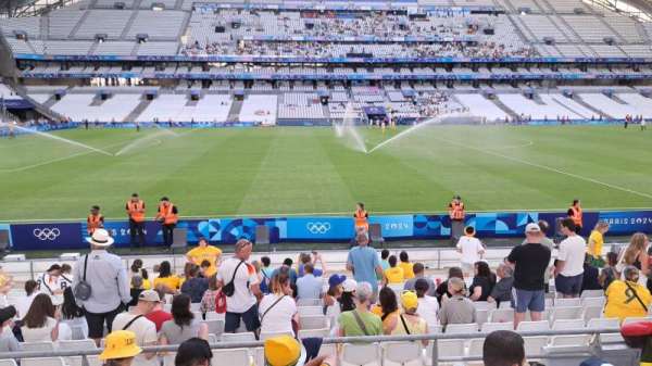 Stade Vélodrome, bloc: Ganay U, rangée: 16, place: 11