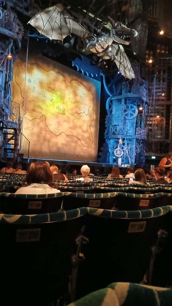 Apollo Victoria Theatre, bloc: Stalls, rangée: N, place: 46