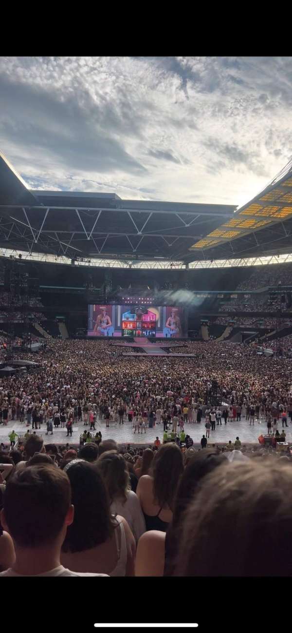 Wembley Stadium, bloc: 112, rangée: 43, place: 28
