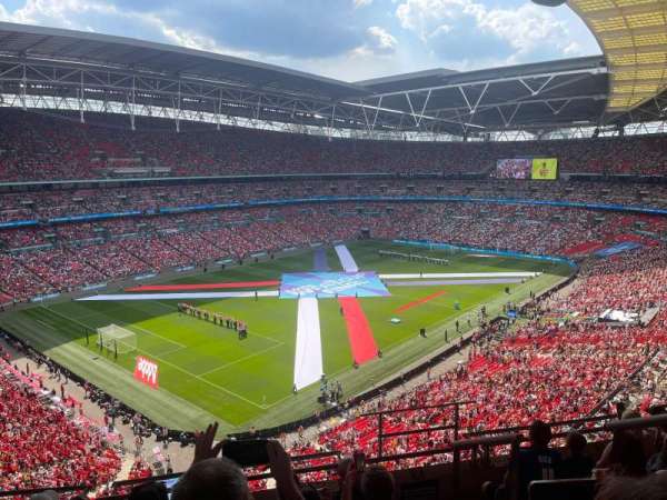 Wembley Stadium, bloc: 507, rangée: 6, place: 207