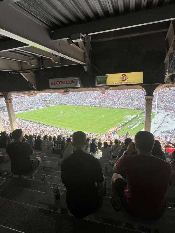 Ohio Stadium, bloc: 10B, rangée: 15, place: 34