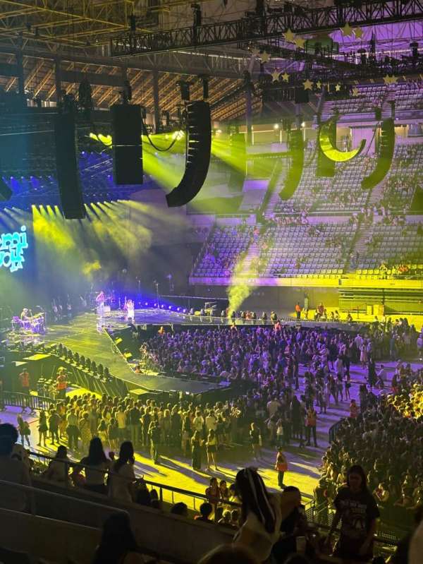 Palau Sant Jordi, bloc: 222, rangée: 26, place: 8
