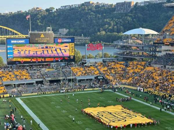 Acrisure Stadium, bloc: 519, rangée: T, place: 20