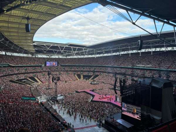 Wembley Stadium, bloc: 544, rangée: 12, place: 8