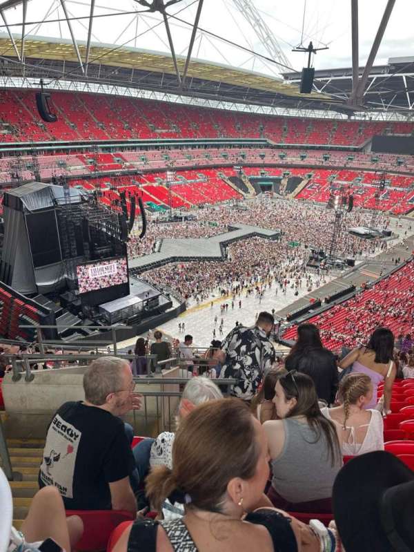 Wembley Stadium, bloc: 534, rangée: 23, place: 228
