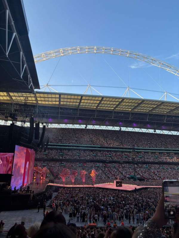 Wembley Stadium, bloc: 126, rangée: 36, place: 109