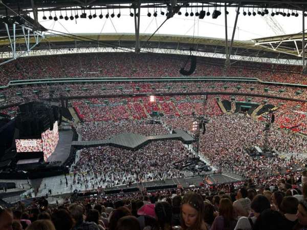 Wembley Stadium, bloc: 530, rangée: 34, place: 91