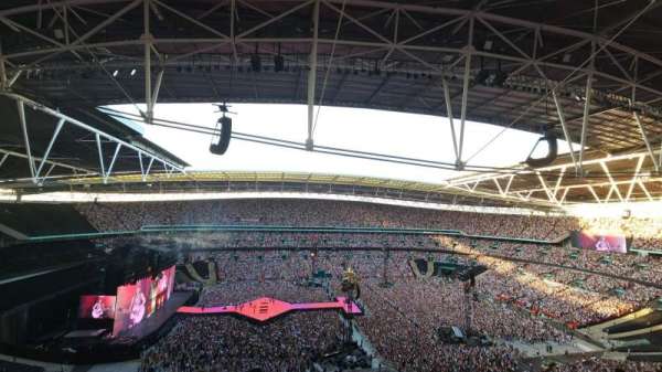 Wembley Stadium, bloc: 528, rangée: 19, place: 54